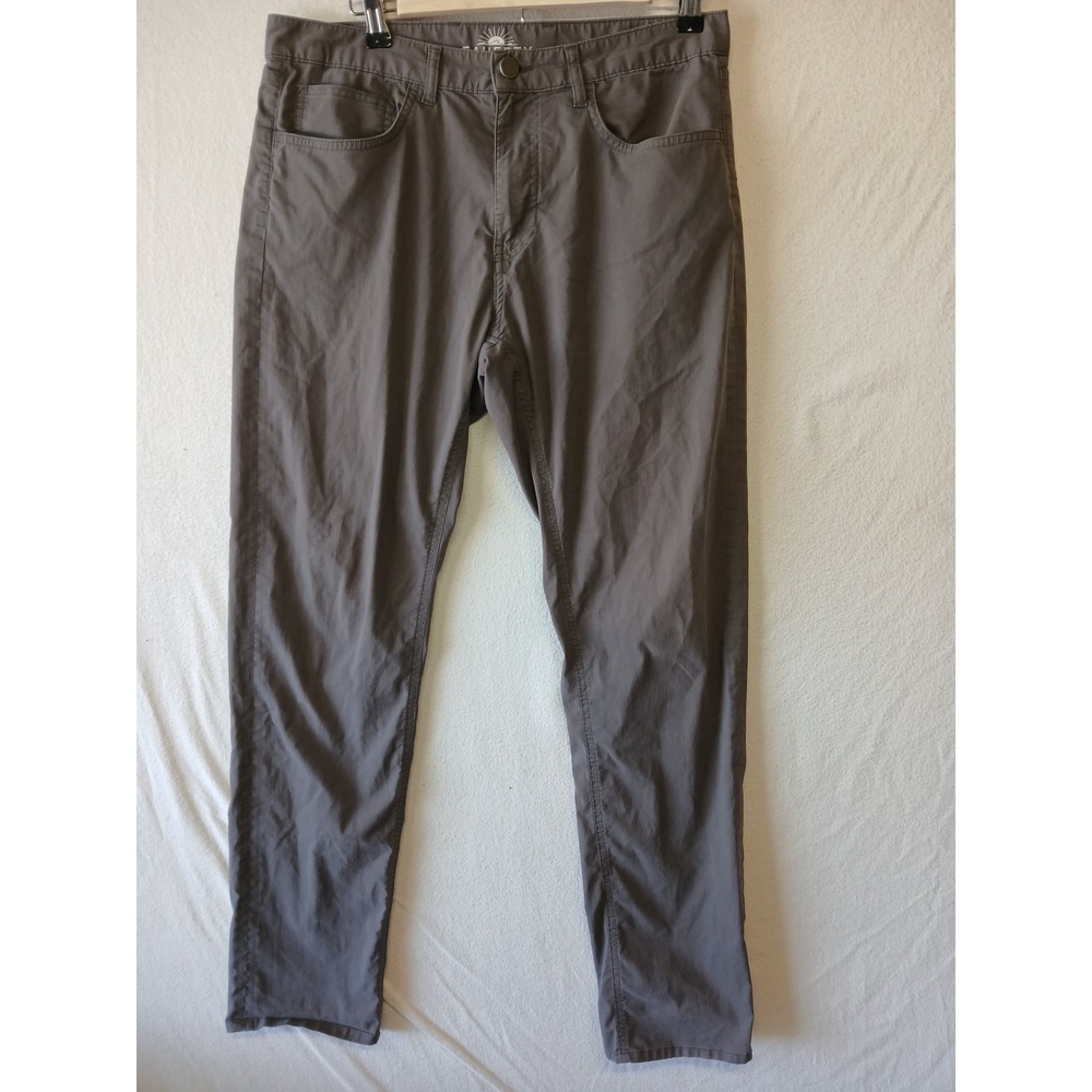 Faherty mens pants size 31 x 30 ash travel casual comfort